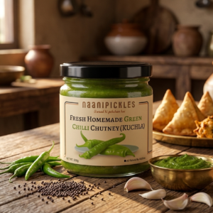 green chilly chutney | kuchla